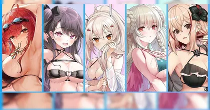Azur Lane เผยสินค้าลวดลายสาว ๆ ในชุดว่ายน้ำสุดเซ็กซี่รับช่วงหน้าร้อน