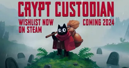 Crypt Custodian เกมแนว Metroidvania ที่คุณจะได้เป็นแมวถือไม้กวาดออกทำความสะอาดโลกหลังความตาย