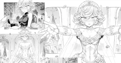 นักวาดดัง Mogudan วาดภาพ Tatsumaki ครบ 100 ภาพอย่างสวยงาม