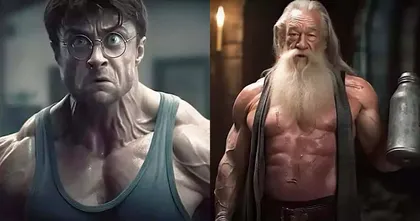 ชมภาพตัวละคร Harry Potter ที่ AI เนรมิตออกมาเป็นสายกล้ามพันธุ์ดุ
