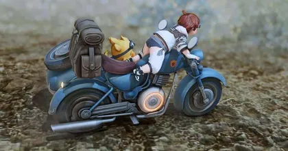 Final Fantasy 14 วางขาย Emote และมอเตอร์ไซค์ที่ดูเหมือนจะเท่ ?