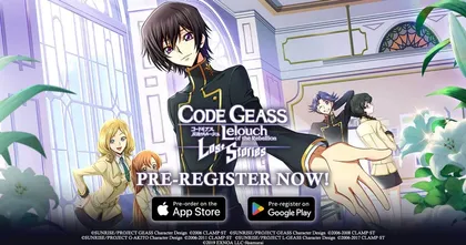 เกมจากอนิเมะดัง Code Geass: Lost Stories เวอร์ชั่นโกลบอลเปิดให้ลงทะเบียนในสโตร์ไทย