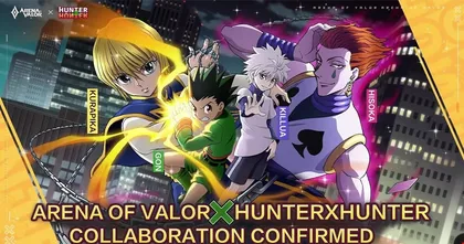 ROV ประกาศร่วมมือ HunterxHunter เหล่าผู้ใช้เน็นเตรียมลุย!