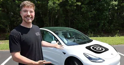 MrBeast ประกาศสุ่มแจกรถ Tesla แก่ผู้ติดตาม ฉลองบัญชี Threads วันแรก