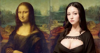 ชาวเน็ตลองใช้ AI จำลองภาพโมนาลิซ่า โดยสมมติว่าหากถูกวาดขึ้นในยุคนี้