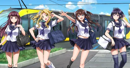 แคมเปญโปรโมทสายรถไฟญี่ปุ่นโดนวิจารณ์เพราะใช้ตัวละครสาวแนวอนิเมะ