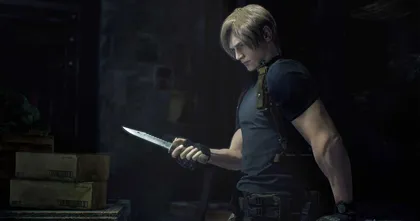 เกมเมอร์เล่น Resident Evil 4 Remake โดยมีค่าความแม่นยำที่ 0%