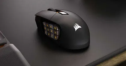 Corsair เปิดตัวเมาส์ไร้สาย Scimitar Elite มากับปุ่มกดด้านข้างมากถึง 12 ปุ่ม
