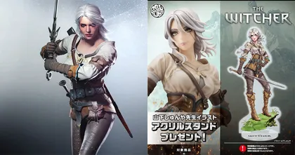 Kotobukiya เปิดตัวฟิกเกอร์ Ciri จาก The Witcher ในซีรีส์ Bishoujo!