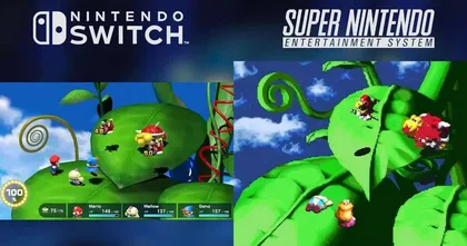 ชมคลิปเปรียบเทียบภาพเกม Super Mario RPG ทั้ง 2 ยุคแบบช็อตต่อช็อต