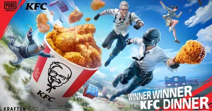 KFC รวมทีมกับ PUBG: BATTLEGROUNDS และ PUBG MOBILE สู่การร่วมมือครั้งใหม่ พาเหล่าเกมเมอร์กระโจนสู่สมรภูมิรบพร้อมลิ้มรสแห่งชัยชนะ!