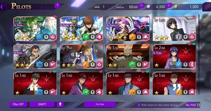 Code Geass: Lost Stories - Tier List ตัวละคร ตัวไหนน่าเอาเข้าทีม