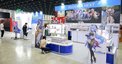 Phoenix Next ขน Artbook สายเกม พร้อม "ชากะ" เทพตัวตึงให้พร้อมท้าชน ในงาน Thailand Game Show 2023