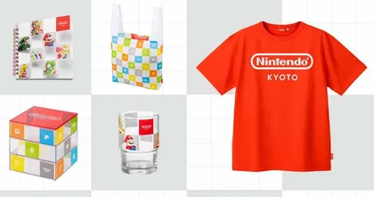 Nintendo เปิดตัวสินค้าที่ระลึกสุดพิเศษ ฉลองเปิดสโตร์ที่เกียวโตสัปดาห์หน้า