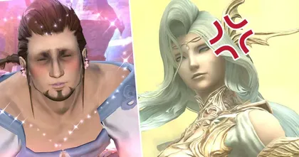 ผู้เล่น Final Fantasy 14 พบว่าบอสตัวใหม่มีท่าโจมตีลับถ้าส่งจูบให้