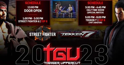 คอเกมต่อสู้ห้ามพลาด!! พบกับ TGU 2023 งานแข่งเกมต่อสู้ที่ยิ่งใหญ่ที่สุดในประเทศไทย 3 - 5 พฤศจิกายนนี้