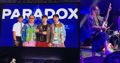 มันส์สุดเหวี่ยงกับมินิคอนเสิร์ต Paradox ที่บูธ Intel ในงาน Thailand Game Show 2023