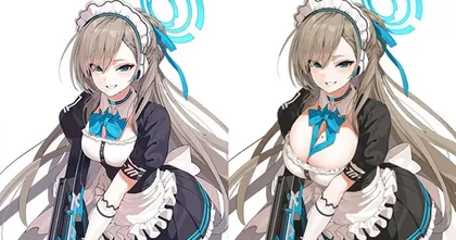 Blue Archive จีนเซ็นเซอร์ตัวละครรอบสาม มีทั้งลดขนาดเพิ่มเสื้อผ้า