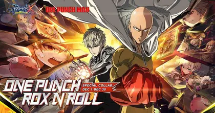 One Punch ROX n Roll! ROX อัปเดตสุดเจ๋งปลายปี คอลแลบอนิเมะ One-Punch-Man!