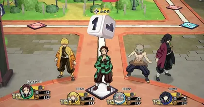 Demon Slayer: Kimetsu no Yaiba – Sweep the Board! ดิจิทัลบอร์ดเกมฉบับนักล่าอสูรเตรียมลง Switch