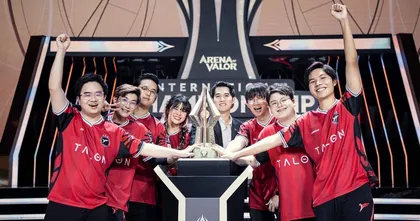 Talon เครื่องร้อน ซัด Valencia  4 เกมรวด คว้าแชมป์ AIC 2023