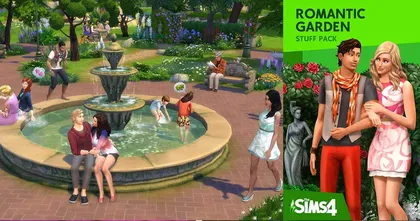 รีบโหลด! The Sims 4 Romantic Garden Stuff แจกฟรีบน PC และคอนโซล