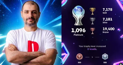 Hakoom พิชิตแพลตินัมโทรฟี่ได้อีก 1,096 เกมในรอบปี 2023 หรือเฉลี่ยวันละ 3 เกม!