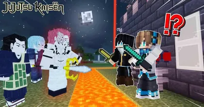 ถ้า!? เราต้อง "สร้างบ้านที่ปลอดภัยที่สุด" เพื่อป้องกันราชาคำสาปสุดโหด! | Minecraft Jujutsu Kaisen