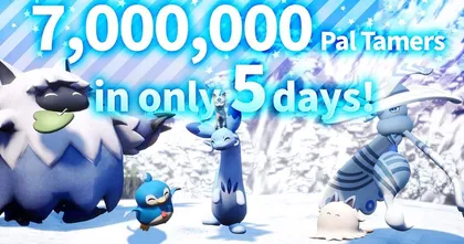 Palworld ผงาดทำยอดขายบน Steam ทะลุ 7 ล้านชุดแล้วด้วยเวลาเพียง 5 วัน