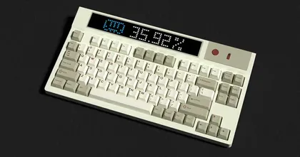 Epomaker เปิดตัว DynaTab 75X คีย์บอร์ดพร้อมจอ Dot Matrix LED เอาใจสายเรโทร