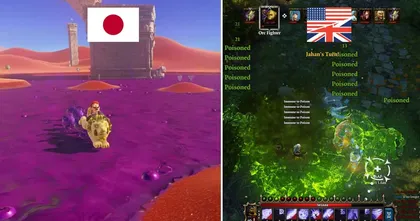 ชาวเน็ตถก ทำไมเกมญี่ปุ่นมักแทนพิษด้วยสีม่วง ไม่ใช่สีเขียวเหมือนที่อื่น