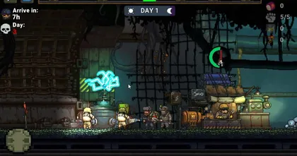 The Last Barrier เกม side-scrolling strategy ป้องกันฐานในอุโมงค์รถไฟใต้ดิน บน Android