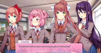 Doki Doki Literature Club Plus! แจกฟรีบน Epic Games Store รีบโหลดเลย!