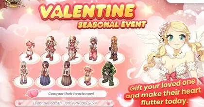 Ragnarok Landverse ต้อนรับเดือนแห่งความรักด้วยกิจกรรม Valentine Seasonal Event