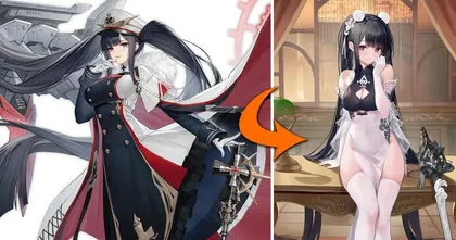 เกม Azur Lane แก้ไขสกินสาวเรือหลังโดนติงว่าต่างจากร่างปกติเกินไป