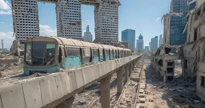 ขนลุก! ผู้ใช้ AI สร้างภาพกรุงเทพ ฯ ร้าง เหมือนมาจากเกม Fallout