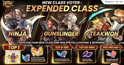 Ragnarok Landverse ประกาศกิจกรรมพร้อม อาชีพใหม่จากการโหวตของผู้เล่น