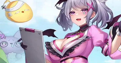 เตรียมรับแรงกระแทก! Ark Re:Code เกม 18+ เพิ่ม VTuber พยาบาลสาวแวมไพร์ Aoi Hinamori