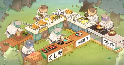 Cat Garden - Food Party Tycoon เปิดร้านซูชิกับนายท่านเหมียว เล่นได้แล้วบนมือถือสโตร์ไทย