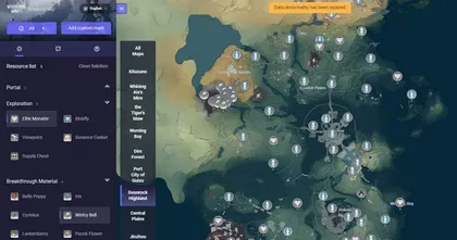 [ไกด์เกม] Wuthering Waves ระบบแผนที่กับ Interactive Map ที่ช่วยในการเดินทางและค้นหา