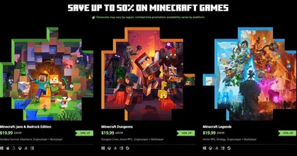ฉลอง 15 ปี Minecraft เกม Sandbox RPG บล็อกเหลี่ยมสุดฮิต ลดราคาแบบจัดหนักทุกแพลตฟอร์ม