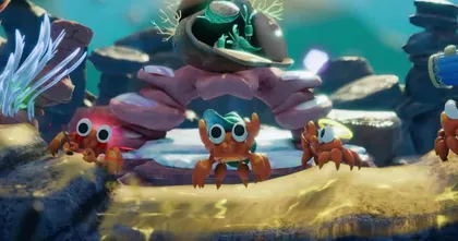 Crab God วางจำหน่ายให้สวมบทปูผู้ทรงพลังและปกป้องอาณาจักรแล้ว บน Steam !