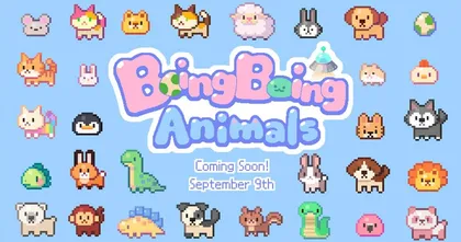Boing Boing Animals เกมมือถือเลี้ยงสัตว์สไตล์ทามาก็อตจิ เตรียมให้เล่น 9 กันยายนนี้