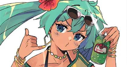 ภาพ Hatsune Miku เวอร์ชันสาวบราซิลเป็นไวรัล มีคนวาดตามเพียบ