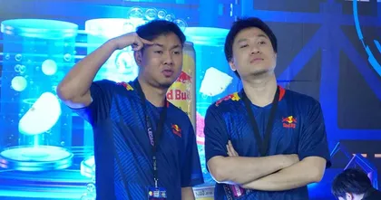 Nontakan Ns. และ Chicken V มาเยือนบูธ Red Bull ในงาน Thailand Game Show 2024