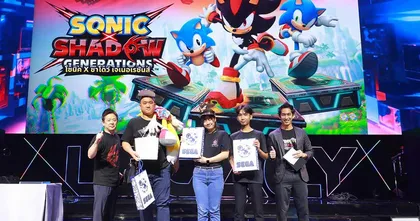โปรดิวเซอร์เกม Sonic X Shadow Generations โชว์เล่นเกมแบบจัดเต็ม พร้อมแจกของรางวัลเพียบ ภายในงาน Thailand Game Show 2024