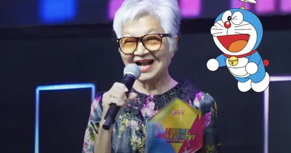 น้าติ๋ม-ฉันทนา ธาราจันทร์ ผู้พากย์เสียง ‘โดราเอมอน’ รับรางวัล Lifetime Achievement Award จากงาน Thailand Game Show 2024