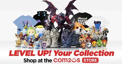 Com2uS TH Official Store เปิดแล้ววันนี้! สินค้าออฟฟิเชียลมากมายพร้อมส่งตรงถึงบ้าน