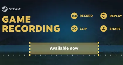 Steam Game Recording ฟีเจอร์ที่ใช้ในการบันทึกและตัดต่อวิดีโอเกม เปิดให้ใช้งานสำหรับทุกคนแล้ว!