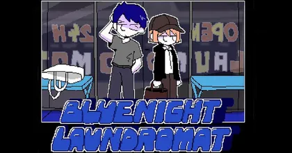 BLUE NIGHT LAUNDROMAT เกมวิชวลโนเวลแนวผจญภัยเอาชีวิตรอด เปิดให้เล่นฟรีแล้วบน Steam